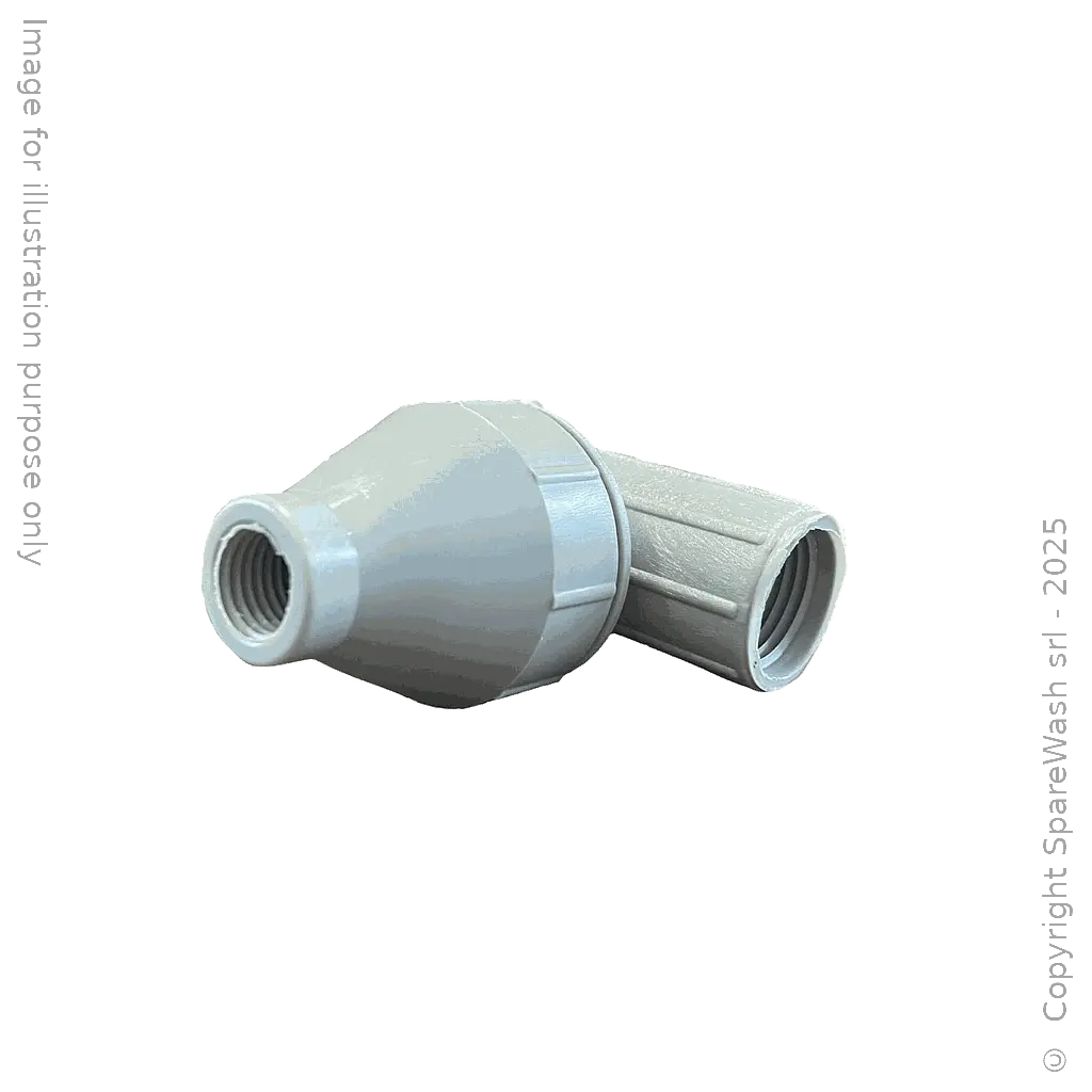 [60800091] NOZZLE HOLDER 90° G1/2 - NOZZLE G1/4