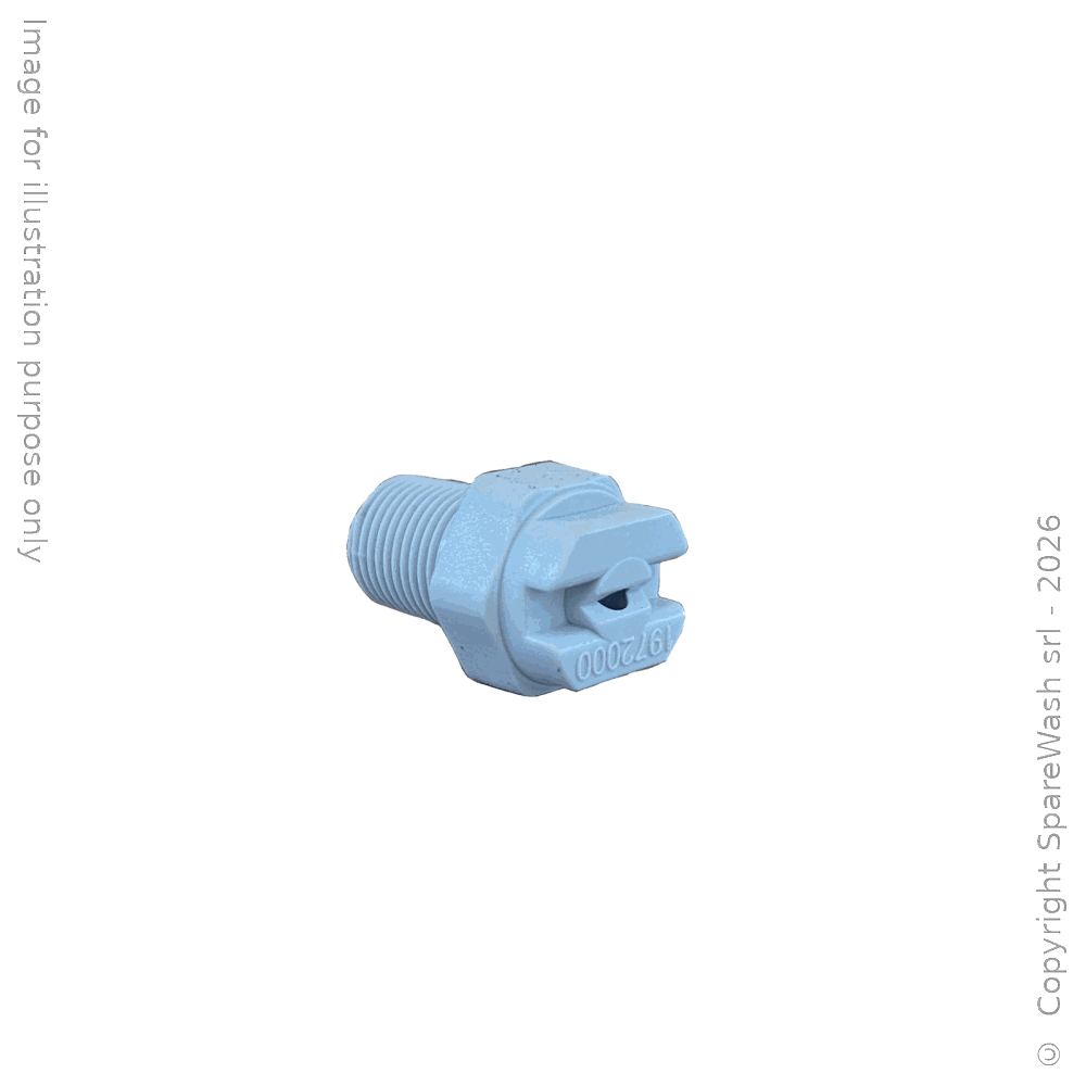 [60800060] BUSE BASSE PRESSION G1/8 - 45/075 - PVDF