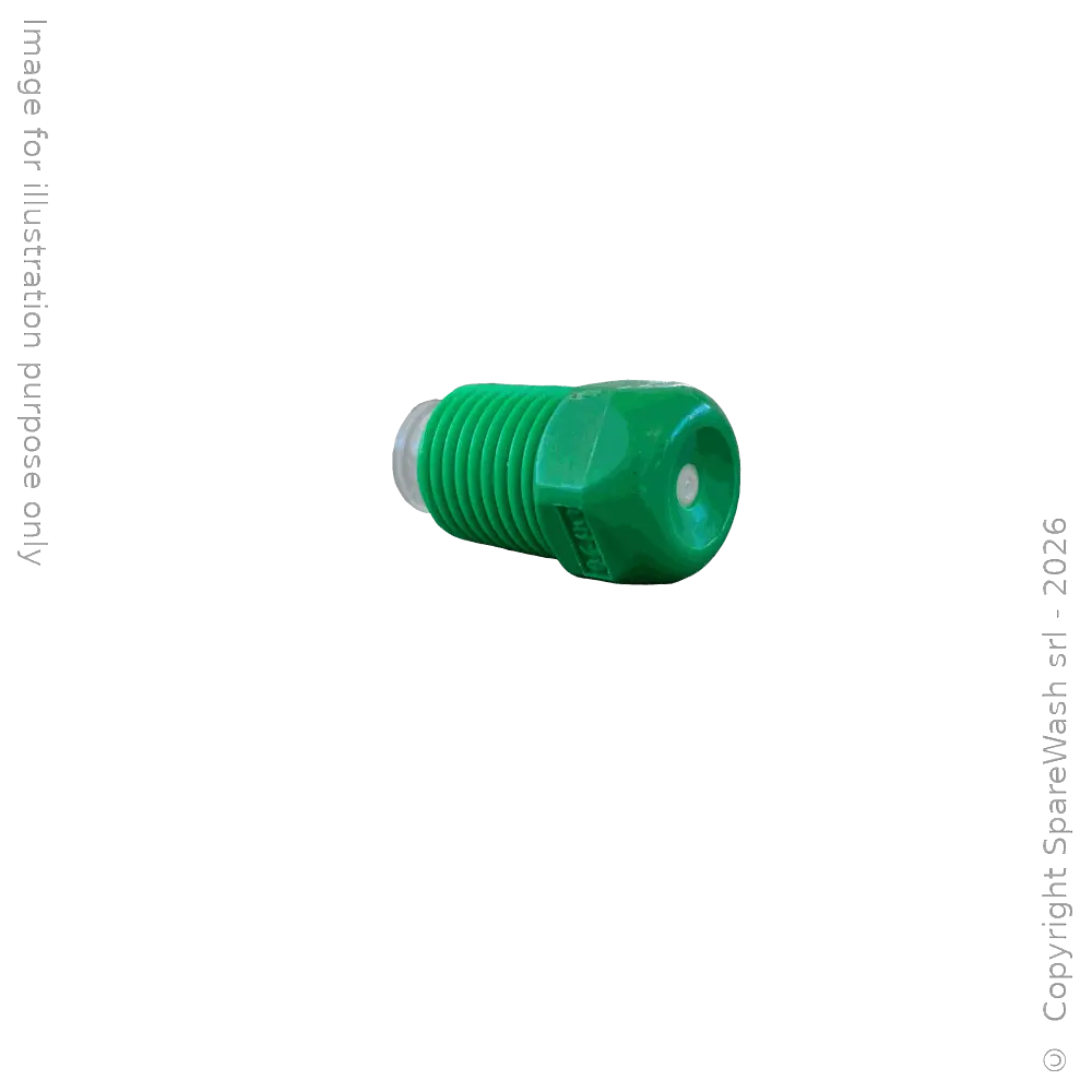 DÜSE FÜR PARFÜMHERSTELLER UND REIFEN-SCHWARZ G1/4 80° PVDF