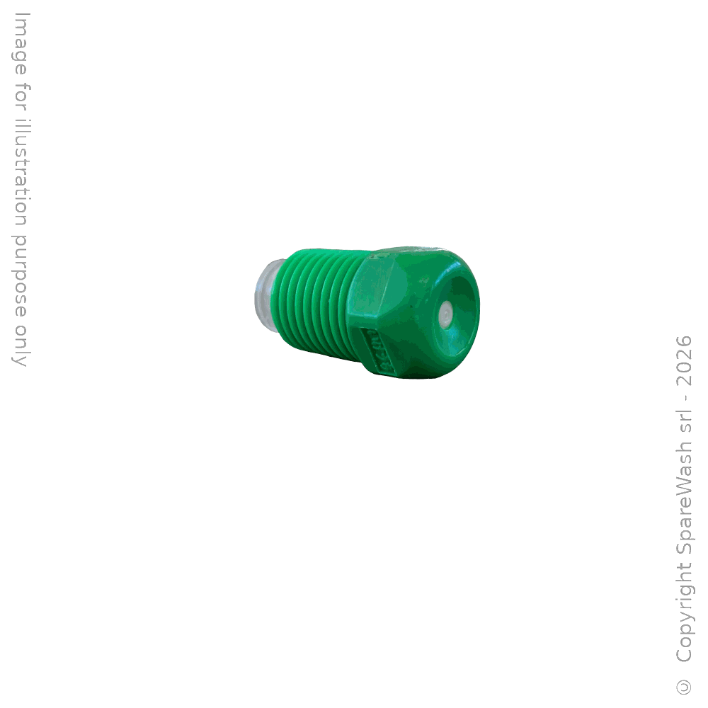 [60800138] UGELLO PER PROFUMATORE E NERO-GOMME G1/4 80° PVDF