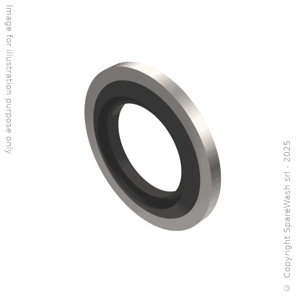 [60900074] RONDELLE D'ÉTANCHÉITÉ G1/4 ACIER INOXYDABLE