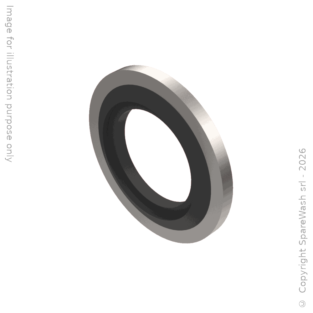 [60900074] RONDELLE D'ÉTANCHÉITÉ G1/4 ACIER INOXYDABLE