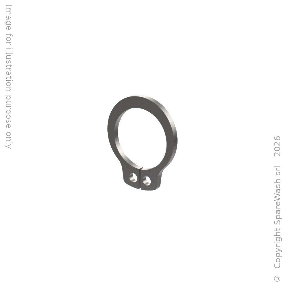 [90900099] SEEGER RING ÄUßERER D10 ELDELSTAHL