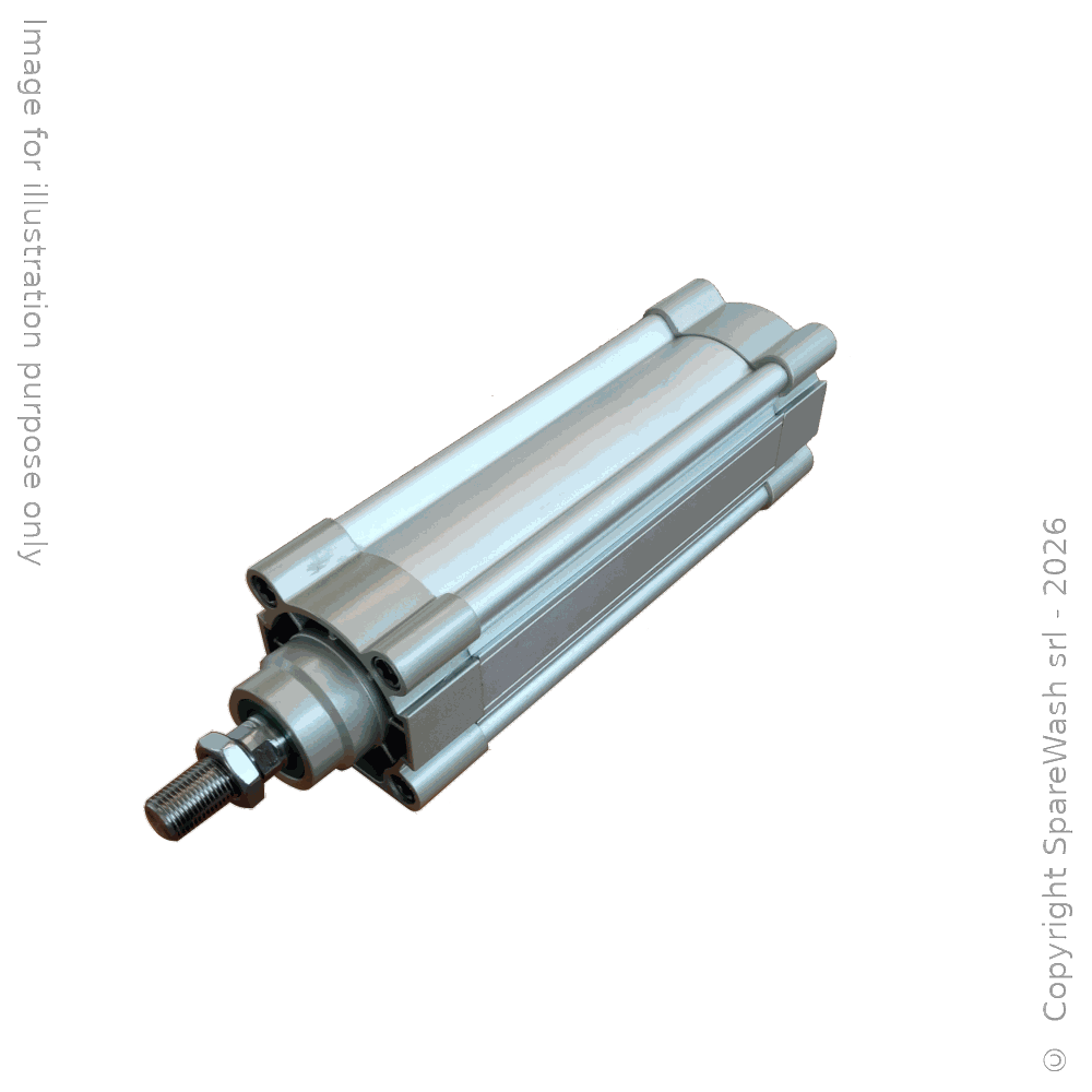 VÉRIN PNEUMATIQUE ISO D63X125 TIGE MÂLE M16X1,5