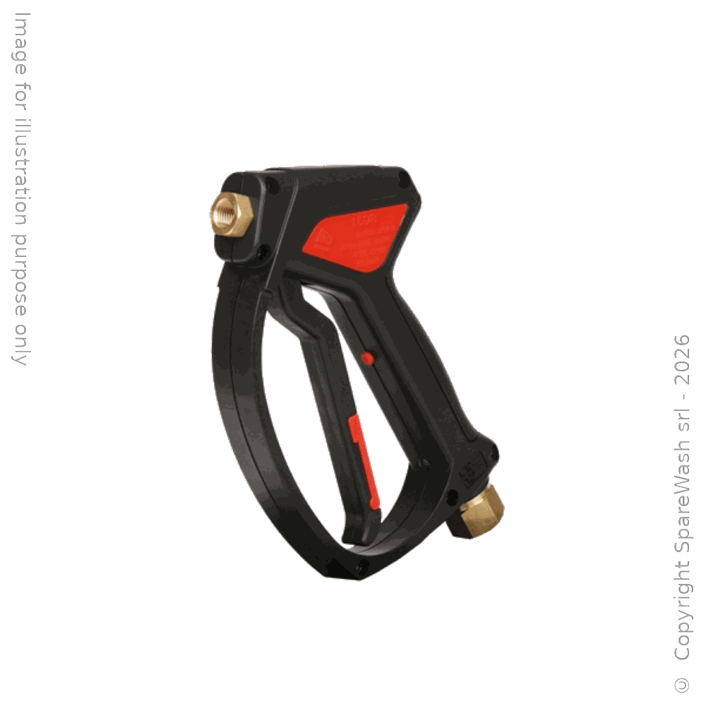 [61600102] PISTOLA CON LEVA G3/8 GIREVOLE