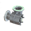 RIDUTTORE VITE SENZA FINE TRANSTECNO CWT 050 I:12 P80B14 ALBERO A DISEGNO