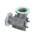 [20101169] WORM GEARBOX TRANSTECNO CWT 050 I:12 P80B14 CUSTOM MADE SHAFT