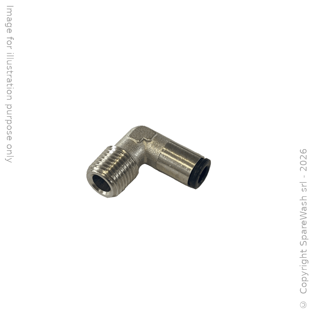 [70500127] FESTVERSCHRAUBUNG 90° G1/4 ROHR D6