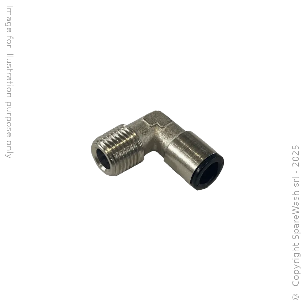 [70500134] RACCORD FIXE 90° G1/4 TUYAU D8