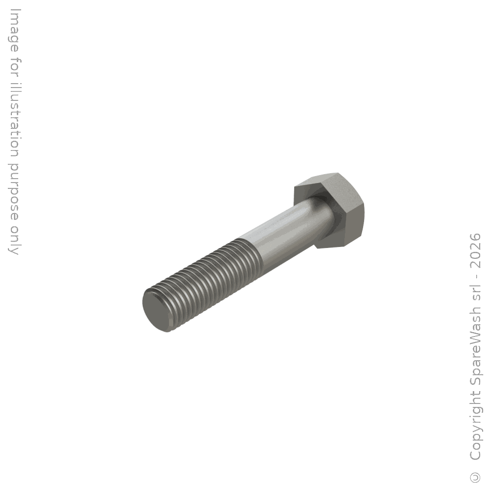 TORNILLO HEXAGONAL M10X50 ACERO INOXIDABLE