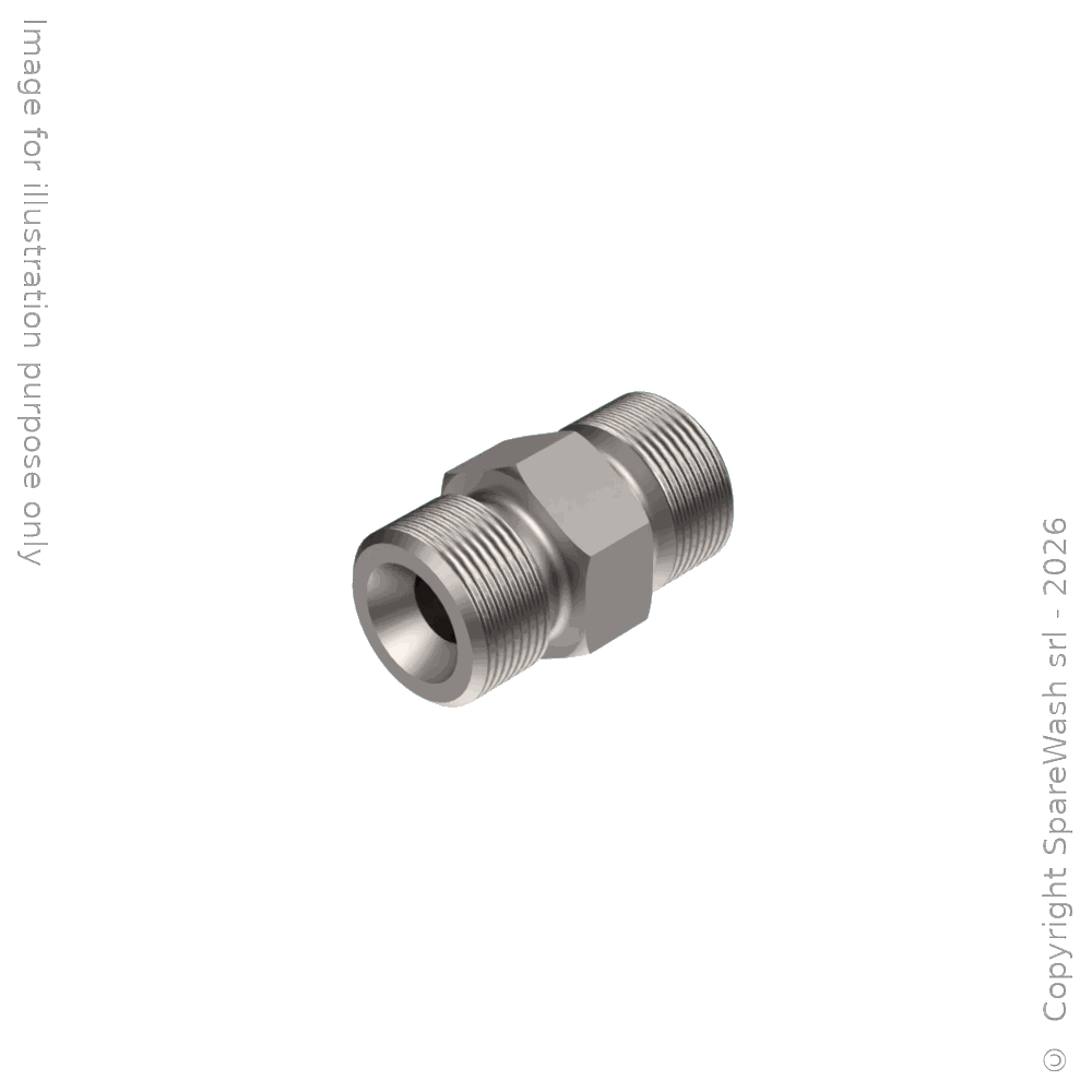 [61000025] NIPPLO CONICO HP SVASATO G1/4