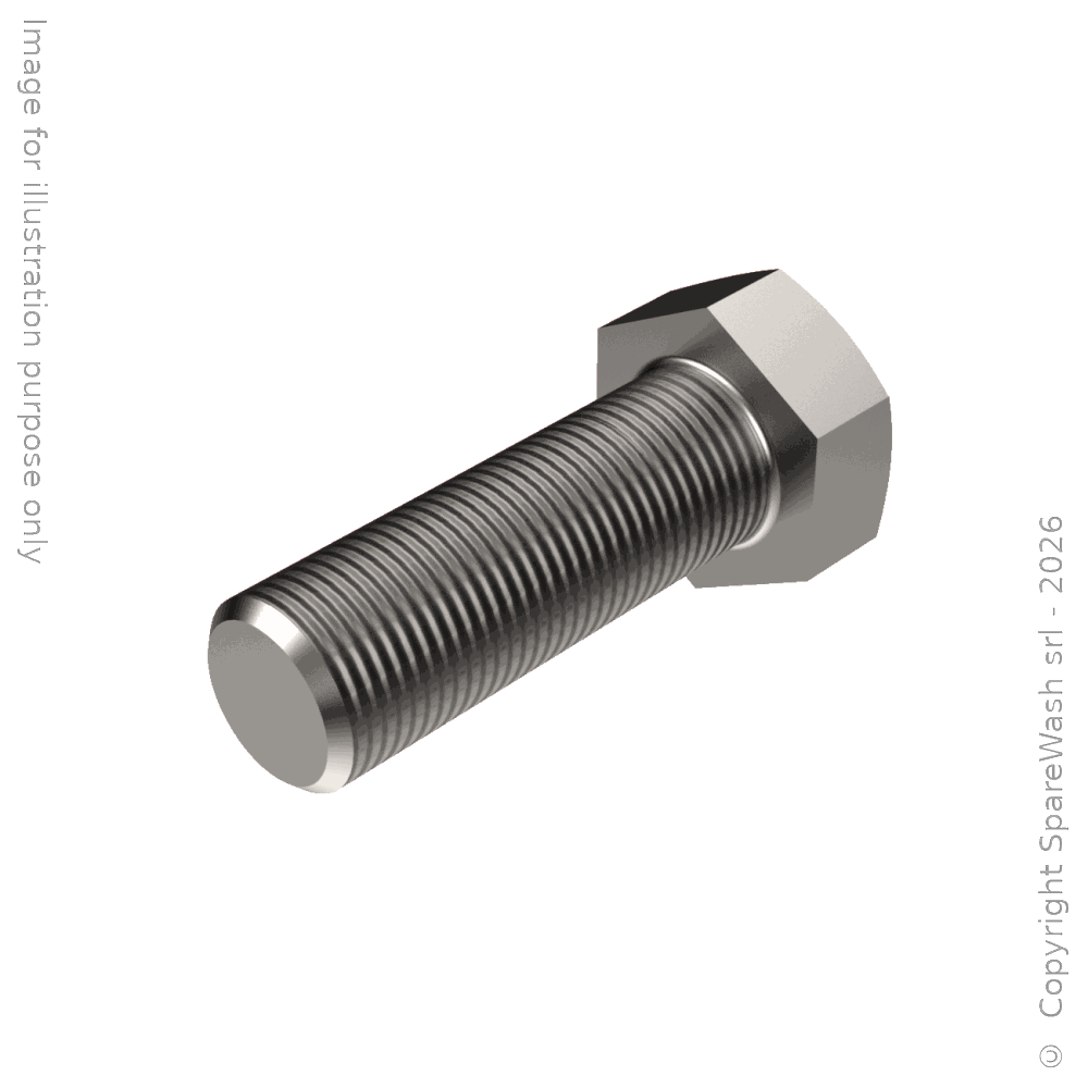 VIS HEXAGONALE M10X30 ACIER INOXYDABLE