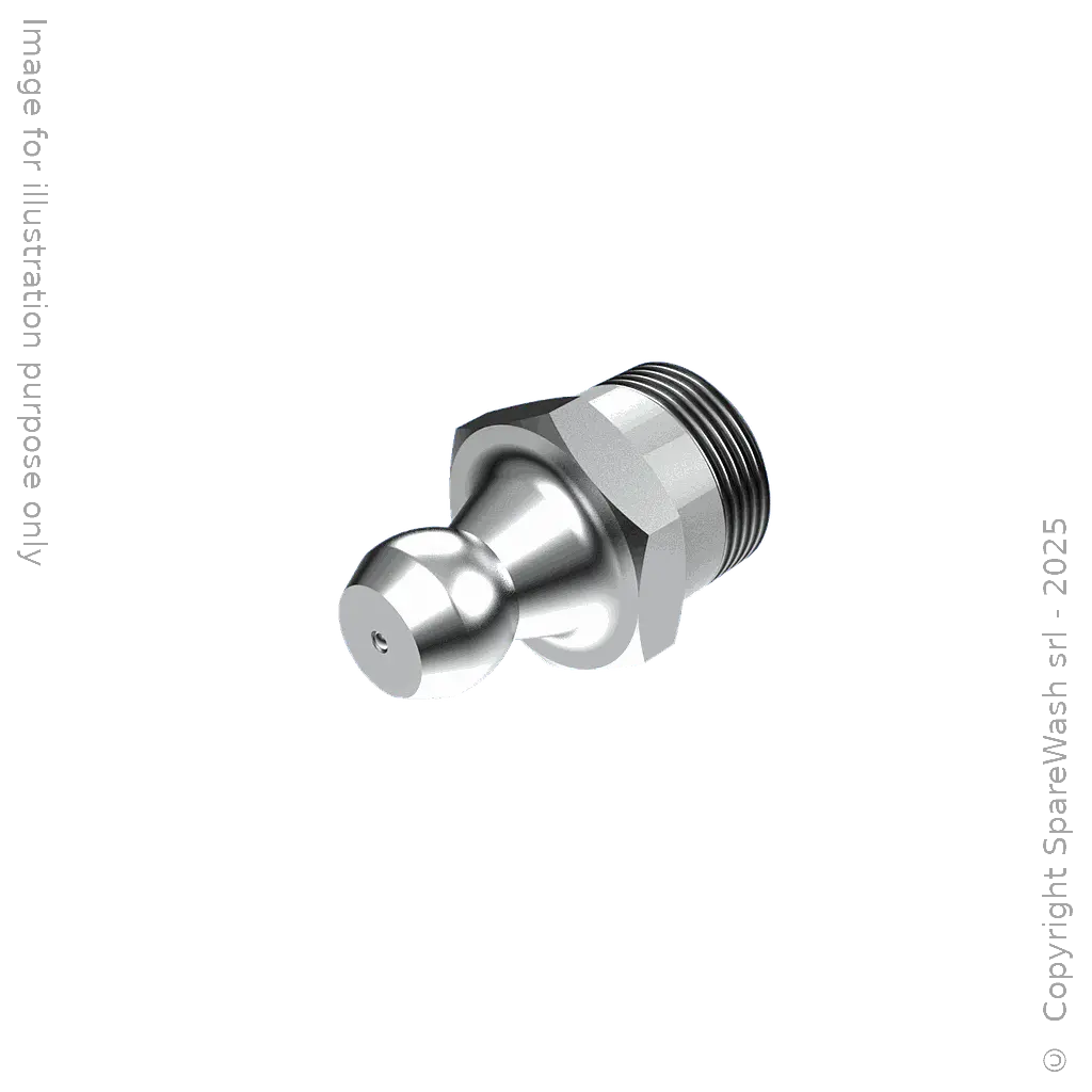 [70500486] HYDRAULIC GREASE NIPPLE STRAIGHT M8X1