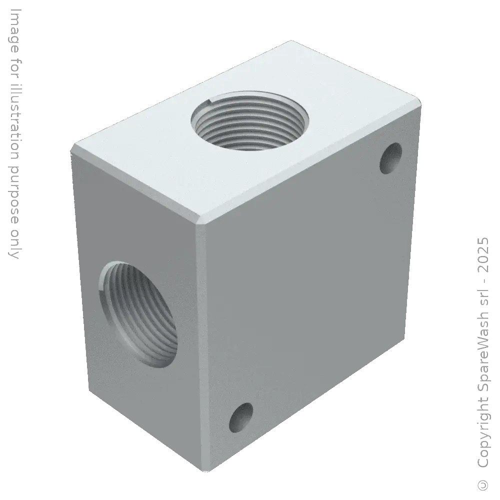 KREUZ-VERTEILERBLOCK G1/2