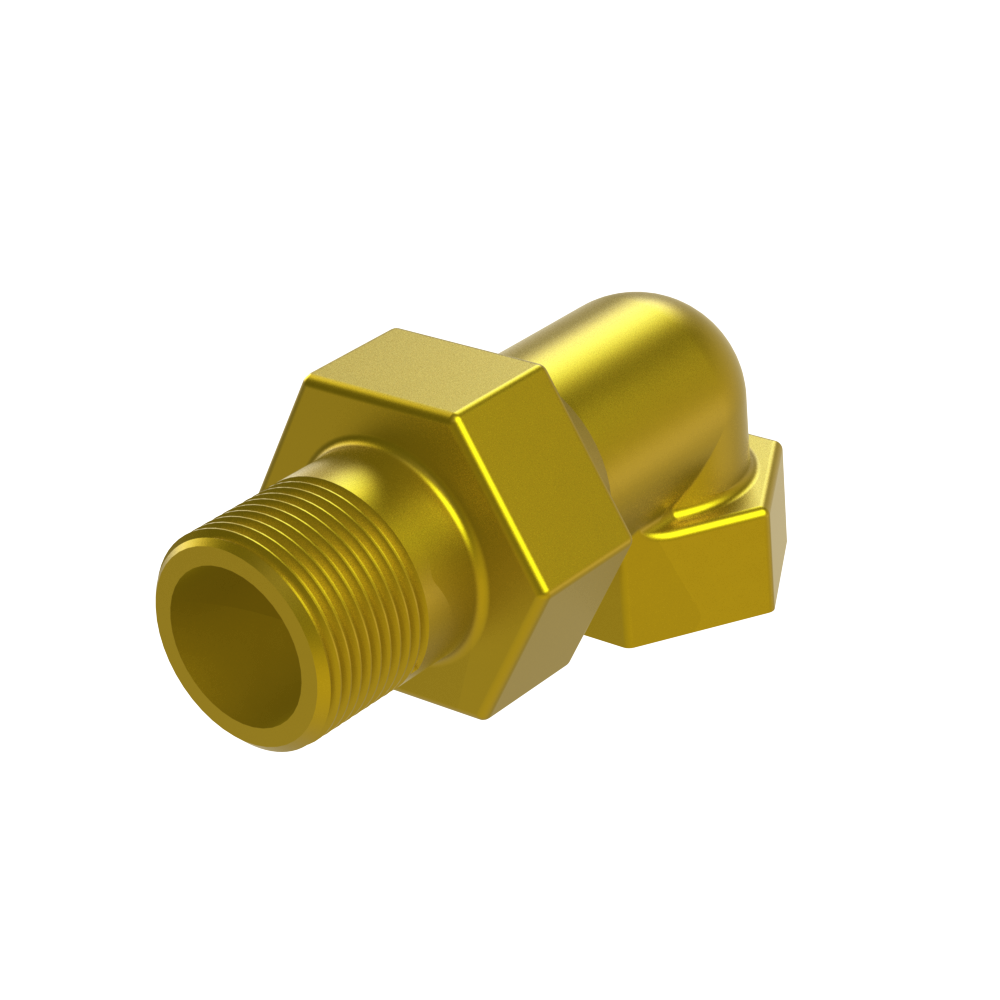 NIPPLO CONICO ORIENTABILE 90° G1/2