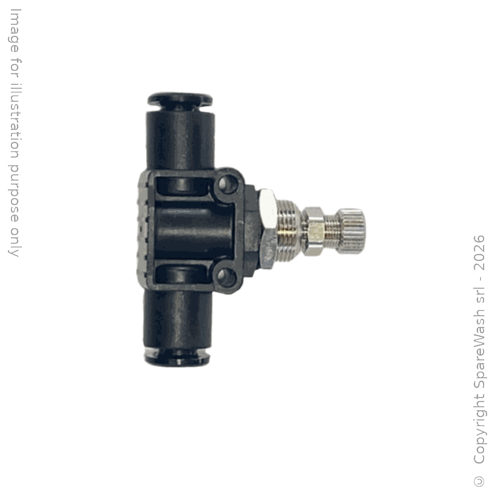 REGOLATORE DI FLUSSO D6 TUBO D6