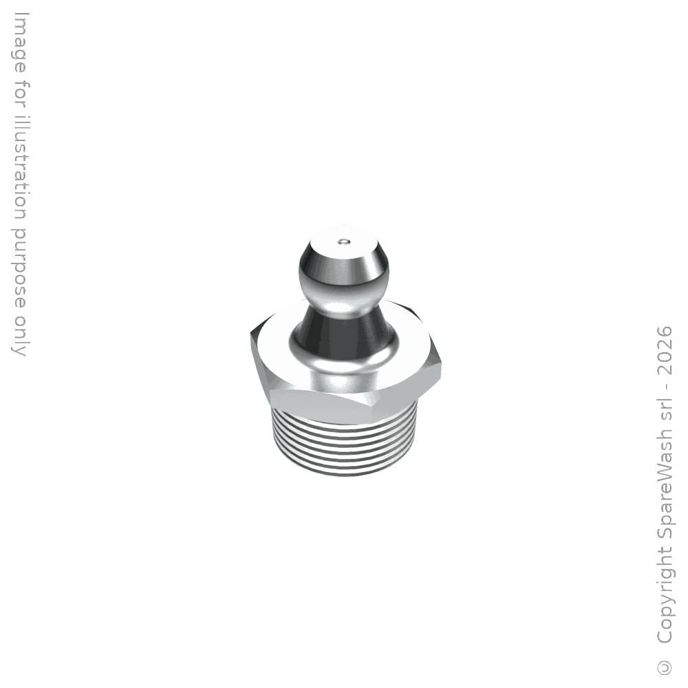 HYDRAULIC GREASE NIPPLE STRAIGHT G1/8