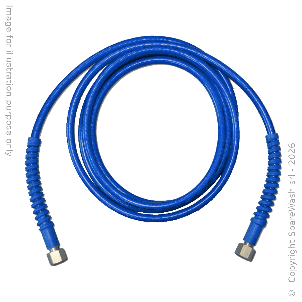 [60600066] TUBO HP ANTIMACCHIA G3/8F - G3/8F L4700 BLU