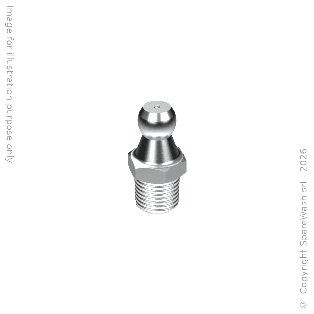 [70500325] INGRASSATORE IDRAULICO DIRITTO M6X1