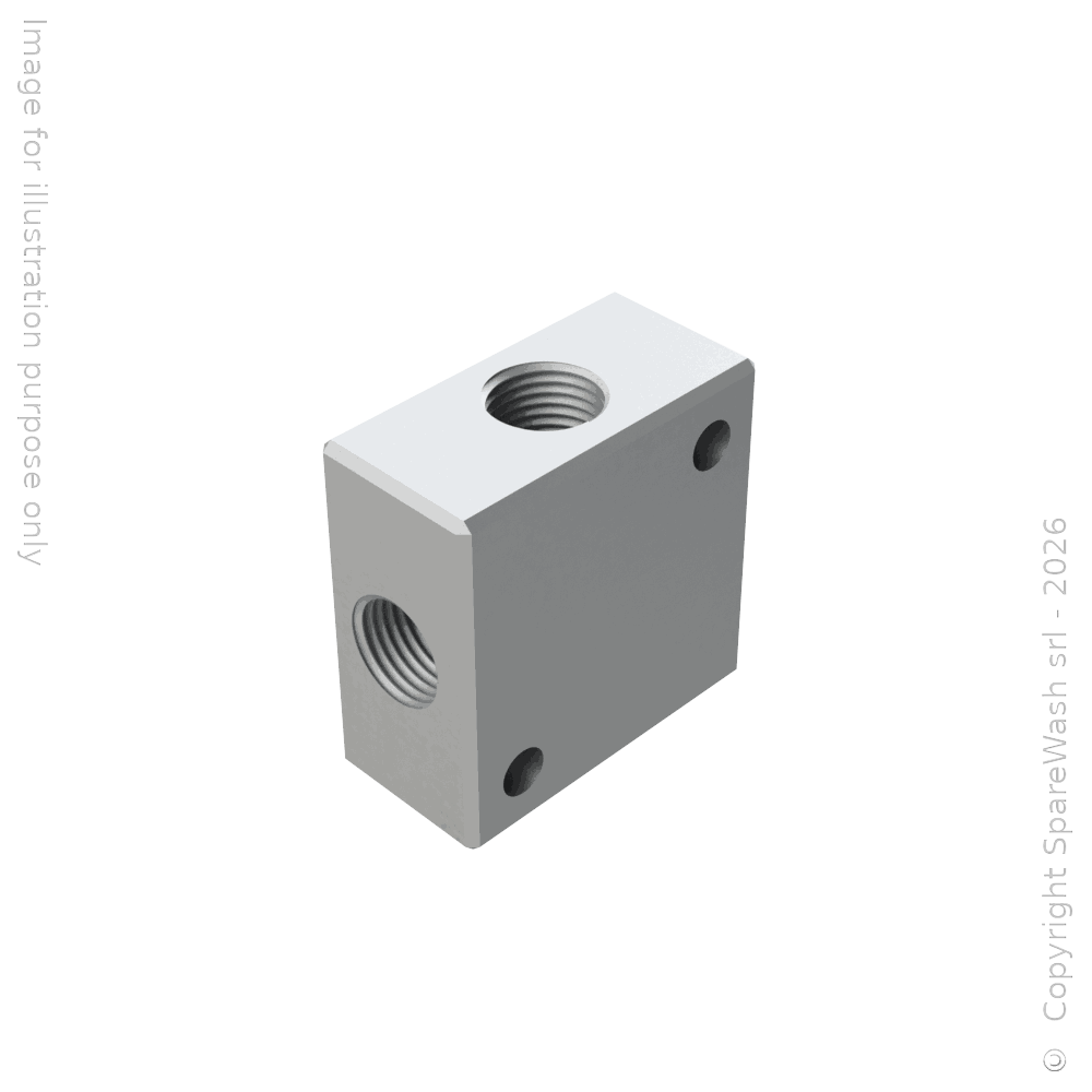 KREUZ-VERTEILERBLOCK G1/4