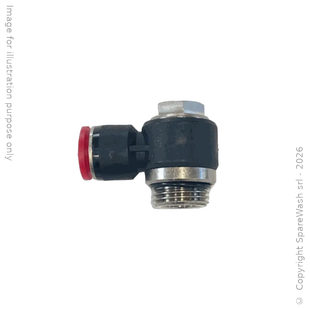 RACCORD TOURNANT 90° G1/2 TUYAU D12