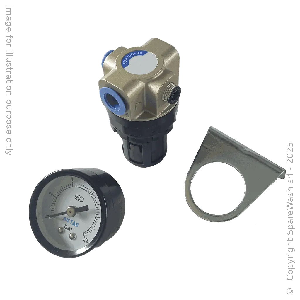 [70400106] PRESSURE REGULATOR 0,5-9,0BAR G1/4