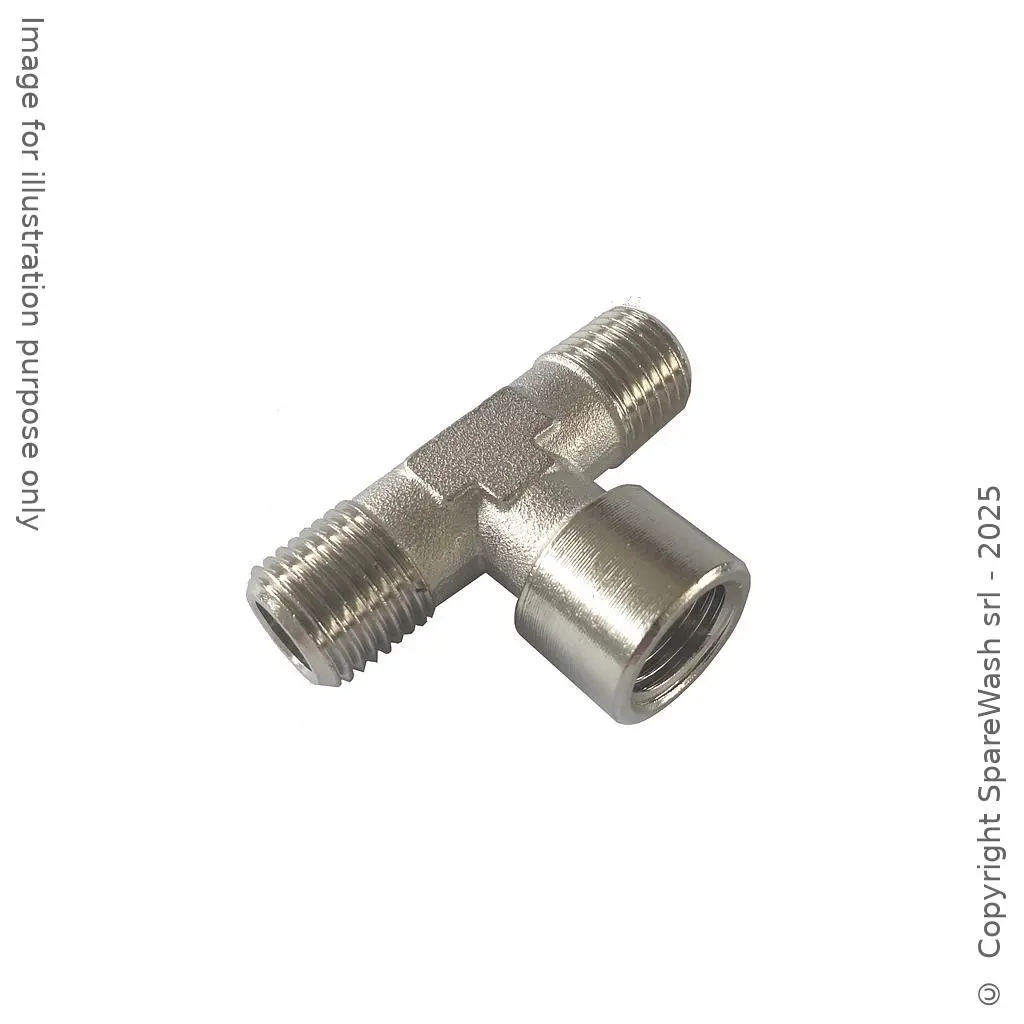 [70500578] RACCORDO T G1/4 M F M