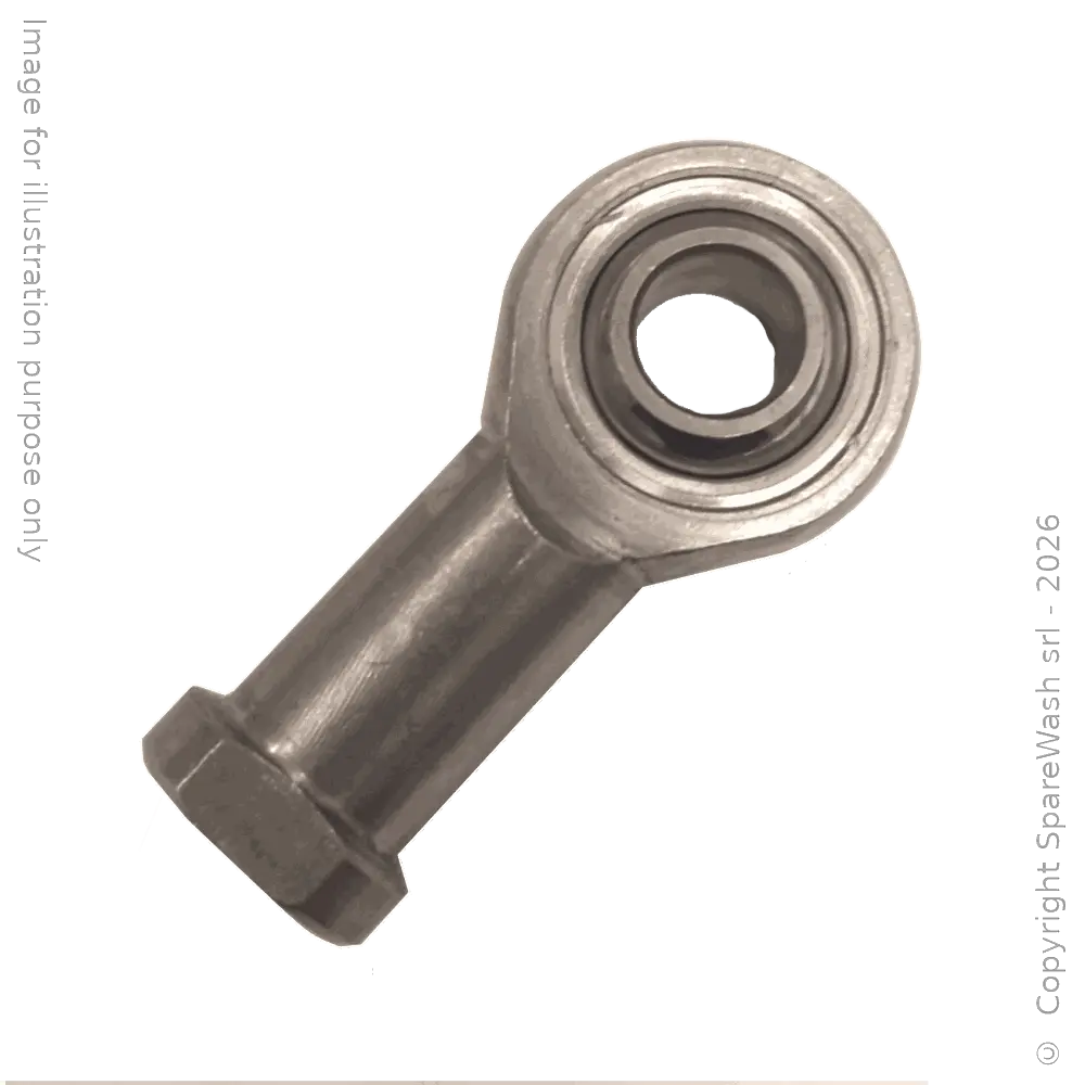RÓTULA HEMBRA M12X1,25 ACERO INOXIDABLE