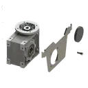 [20100957] WORM GEARBOX CHIARAVALLI CHM 050 I:50 P71B14 HOLLOW SHAFT D25 + BRACKET S11, SH11 E S111