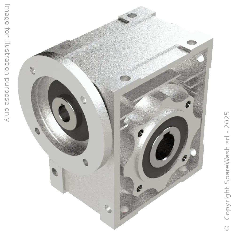 [20100995] WORM GEARBOX CHIARAVALLI CHM 050 I:10 P71B14 HOLLOW SHAFT D25