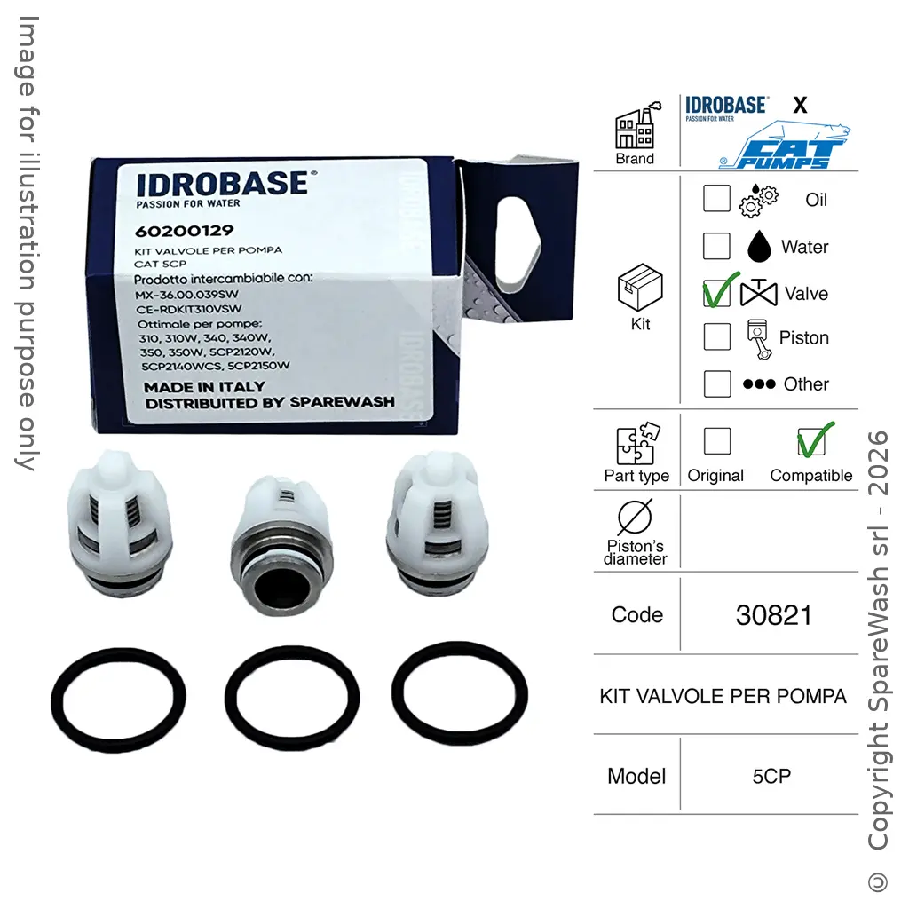 KIT DE VÁLVULAS CAT [30821]