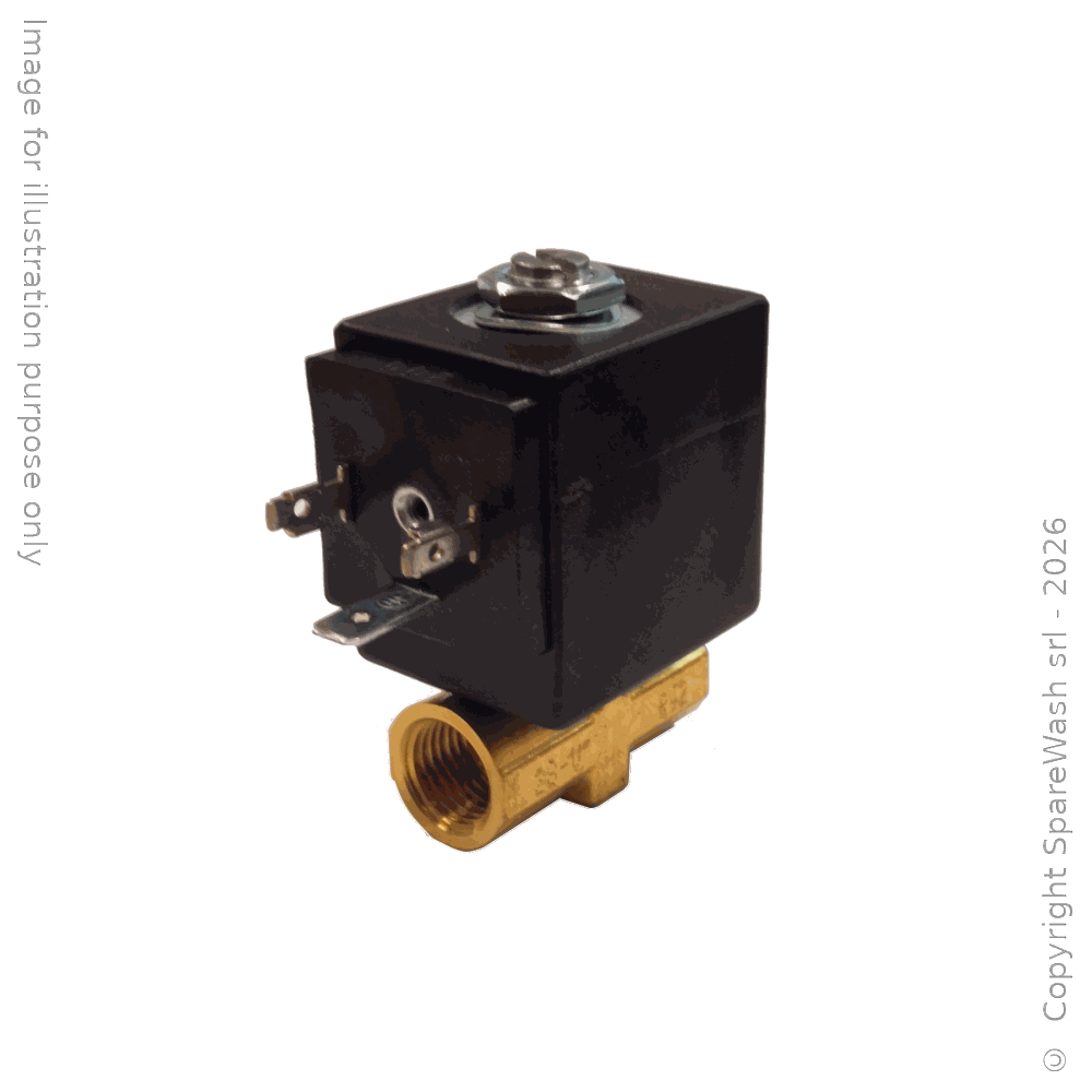 MAGNETVENTIL 2/2 G1/4 24VAC VITON NC