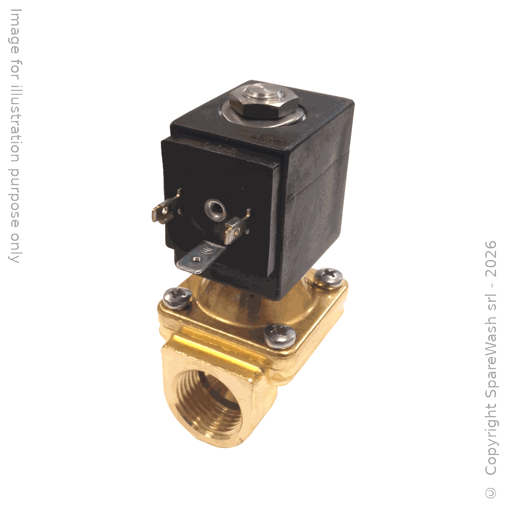 [60300331] ÉLECTROVANNE 2/2 G1/2 24VAC VITON NC