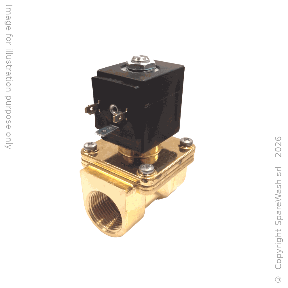 ELETTROVALVOLA 2/2 G3/4 24VDC VITON NC