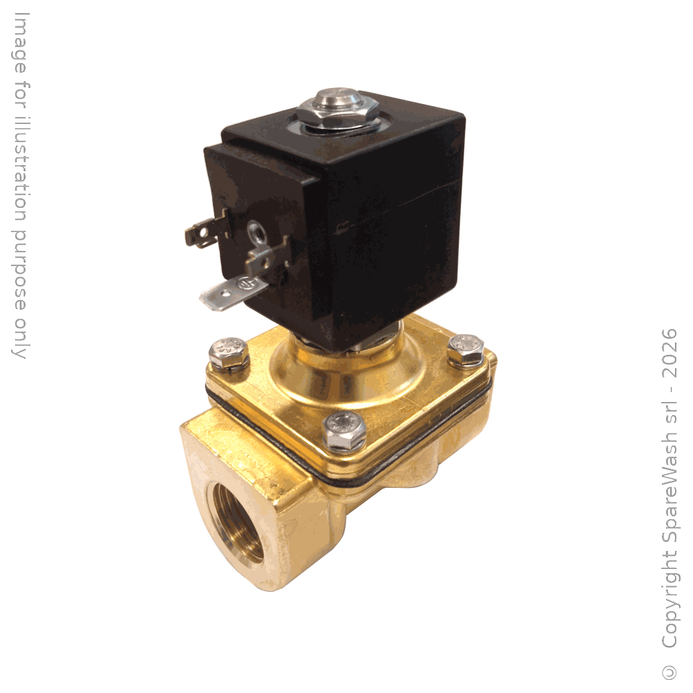 [60300423] ÉLECTROVANNE 2/2 G1/2 24VAC VITON NC