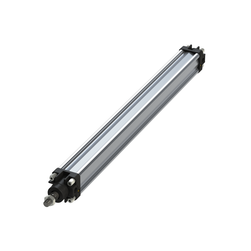 CILINDRO PNEUMATICO ISO D40X500 STELO MASCHIO M12X1,25