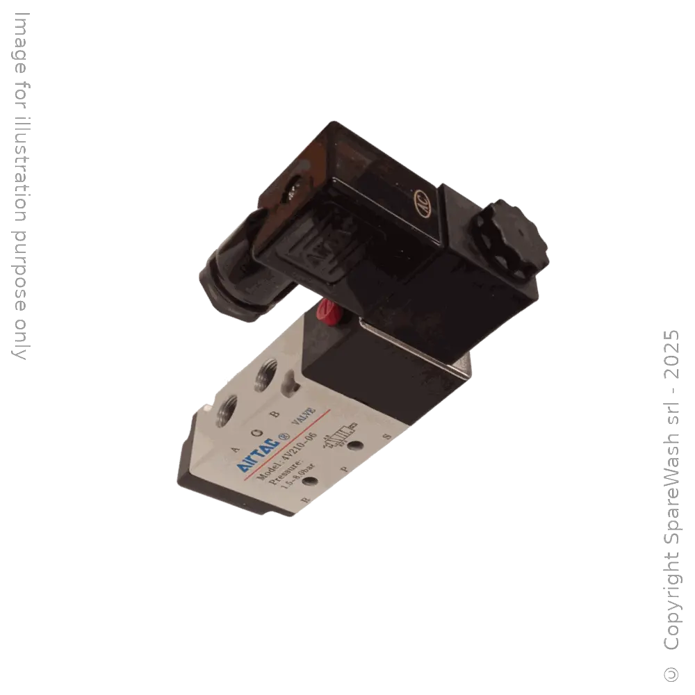 ELECTROVÁLVULA NEUMÁTICA MONOESTABLE 5/2 G1/8 24VDC