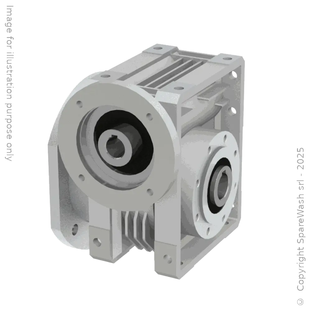 [20101015] WORM GEARBOX CHIARAVALLI CH 06FC I:12 P80B14 HOLLOW SHAFT D25