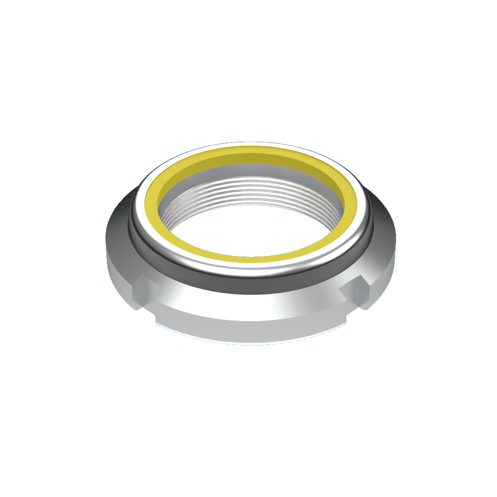 ÉCROU AUTO-BLOQUANT M30X1,5 GALVANISÉ