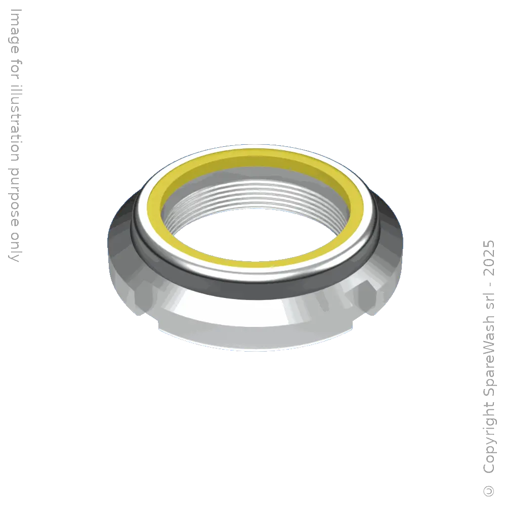 [90100024] SELF LOCKING NUT M30X1,5 GALVANIZED
