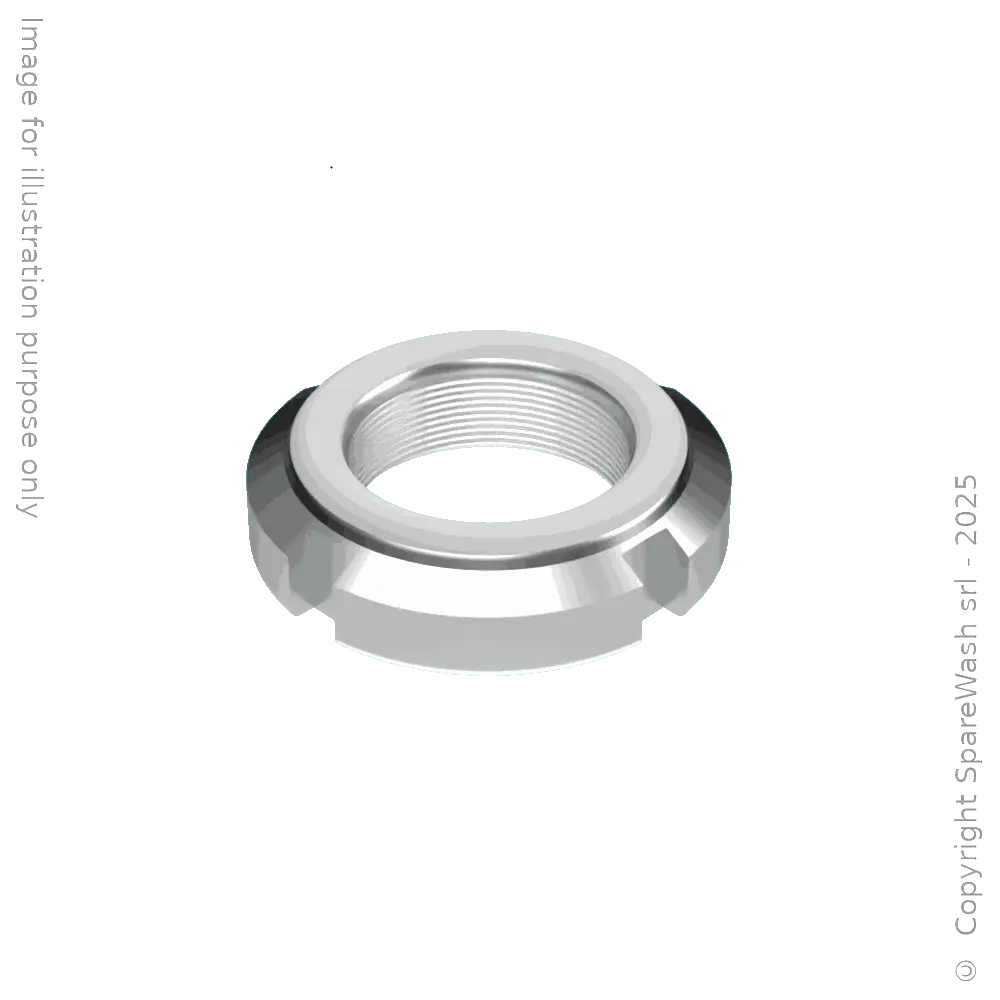 [90100048] SELF LOCKING NUT M24X1,5 GALVANIZED