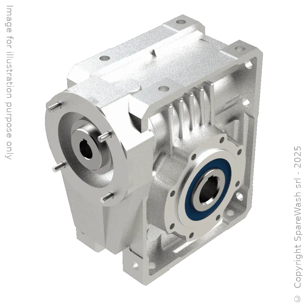 WORM GEARBOX BONFIGLIOLI W 75U I:100 P80B14 HOLLOW SHAFT D30