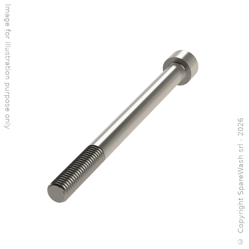 VITE TCEI PARZIALMENTE FILETTATA M8X100 INOX