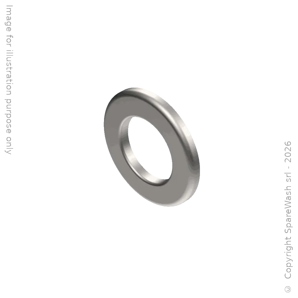 PLAIN WASHER D24 STAINLESS STEEL