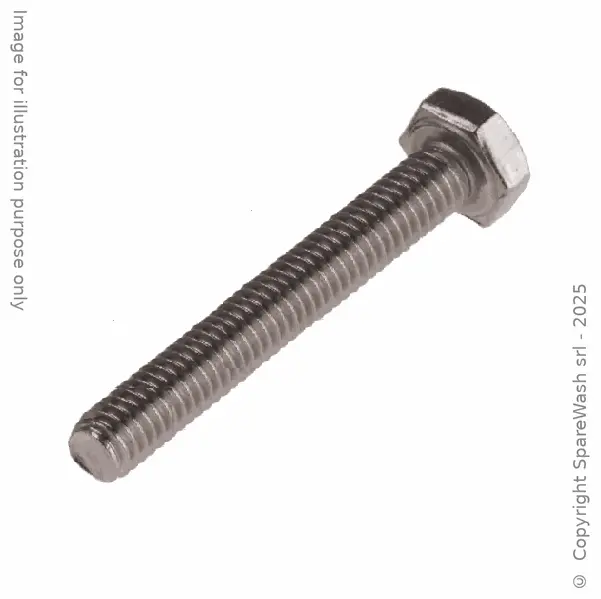 HEXAGON SCREW M5X55 STAINLESS STEEL
