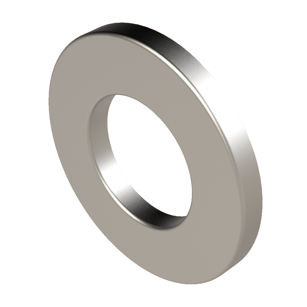 RONDELLE PLANE D10 ACIER INOXYDABLE