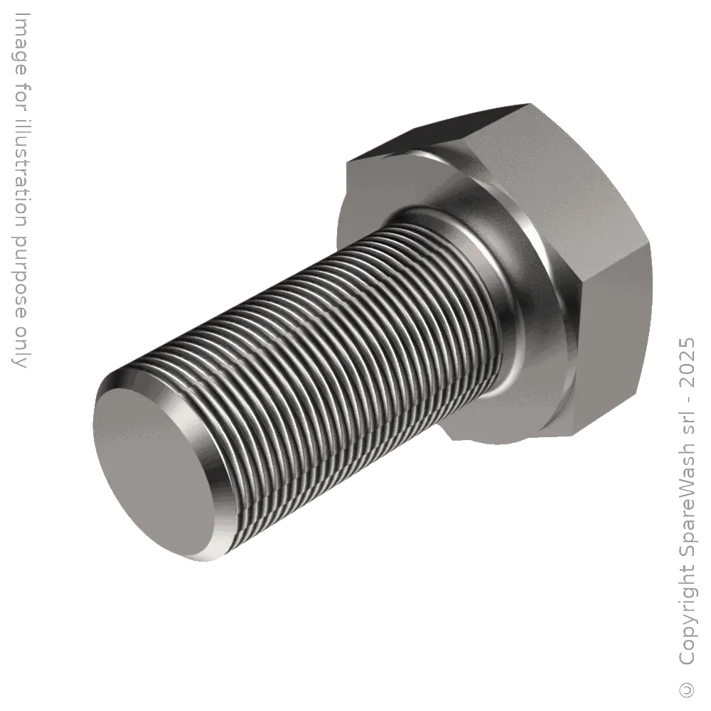 TORNILLO HEXAGONAL M10X25 ACERO INOXIDABLE