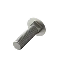 [90400261] ROUND HEAD SQUARE NECK BOLT M10X35 STAINLESS STEEL