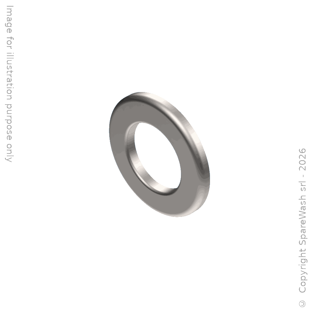 [90400292] ARANDELA PLANA D6 ACERO INOXIDABLE