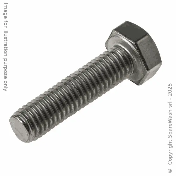 HEXAGON SCREW M8X30 STAINLESS STEEL